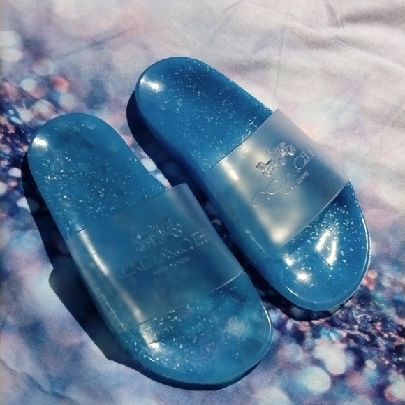 Coach Ulyssa Jelly Slip Ons NWOT - Picture 7 of 8